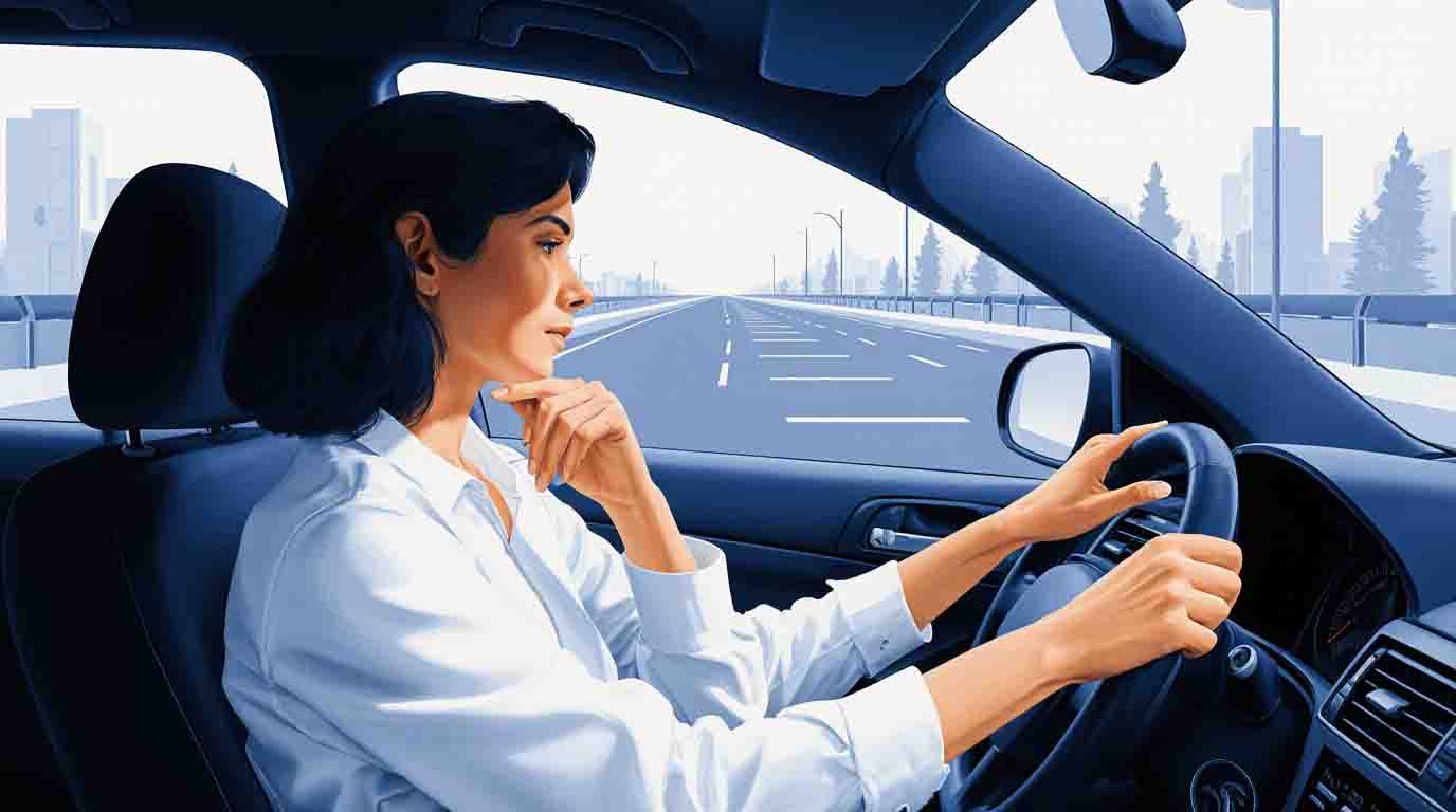 Conduire une voiture après un long arrêt